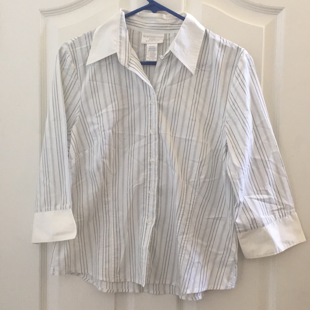 LADIES’ Worthington Petite Stretch Top (PM)